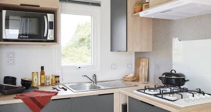 Mobil-Home 6 persons, 3 bedrooms in Ariège Pyrenees