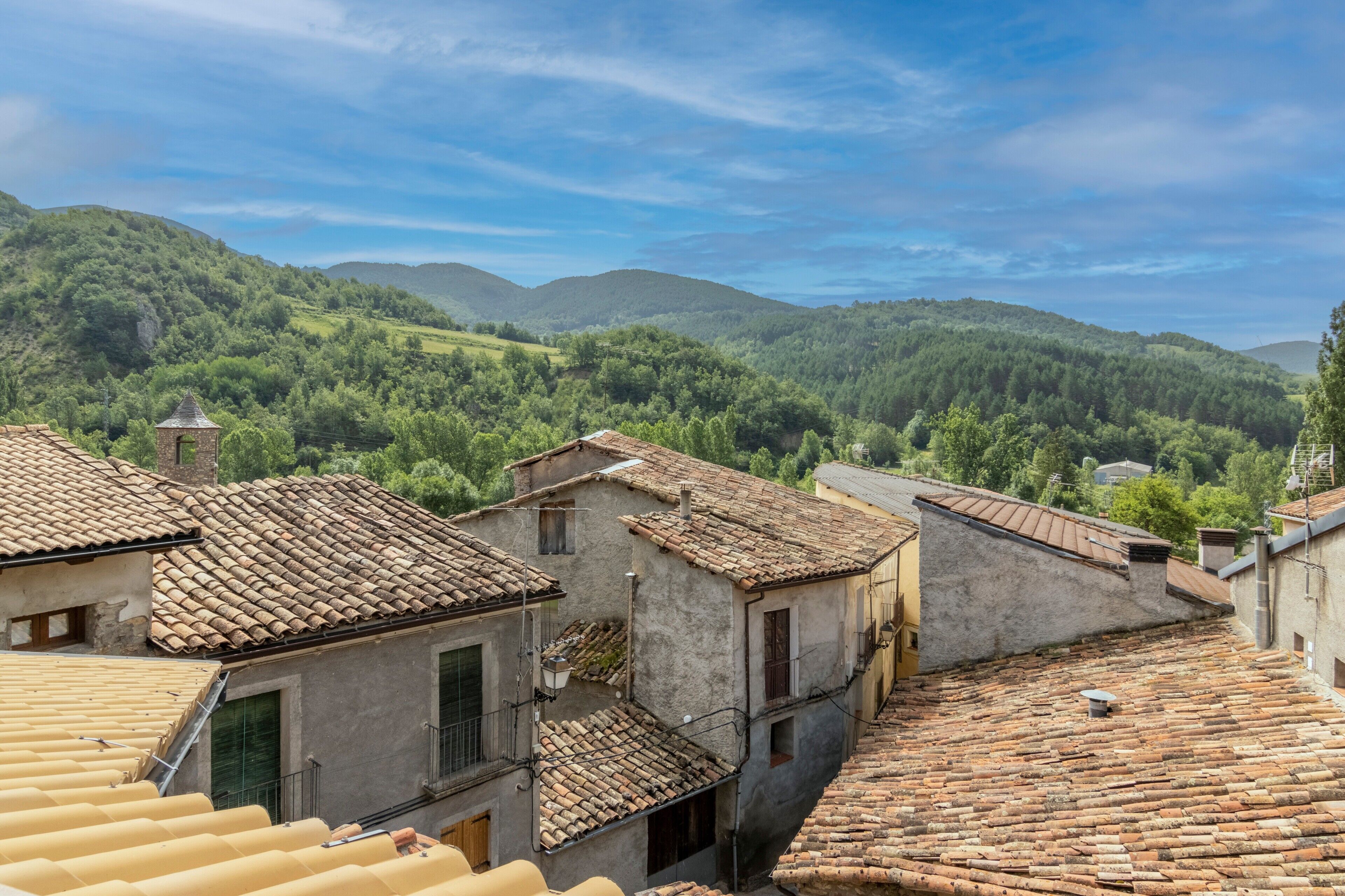Uitzicht vanuit accommodatie