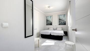 2 habitaciones, tabla de planchar con plancha y wifi gratis