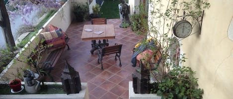 Restauration en plein air