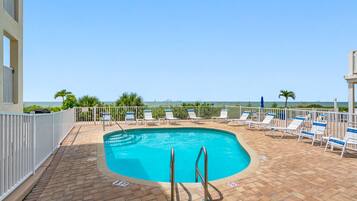 Una piscina riscaldata