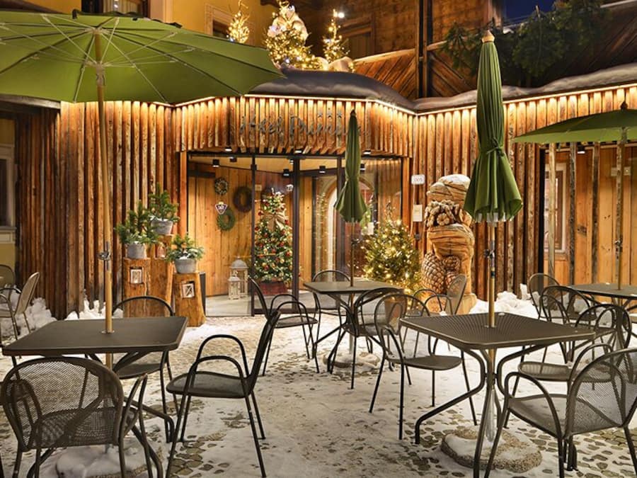 Lối vào nơi lưu trú