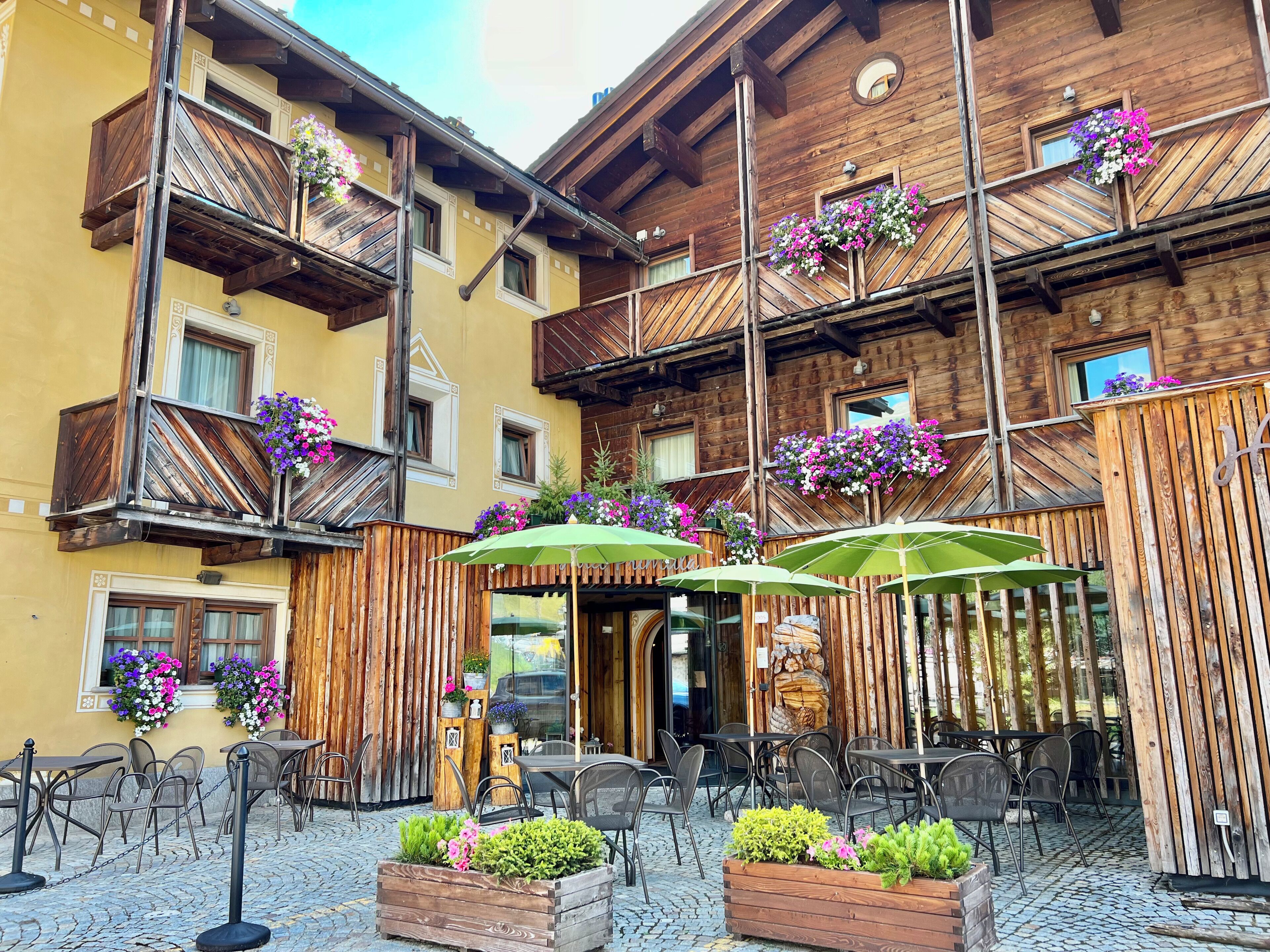 Façade de l’hébergement