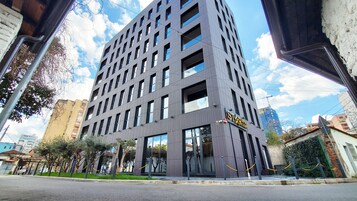 Framhlið gististaðar