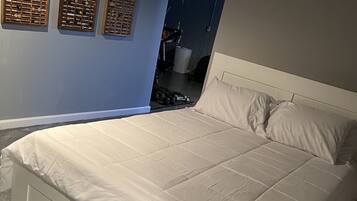 4 habitaciones, escritorio, tabla de planchar con plancha y wifi gratis