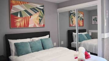 1 habitación, wifi y ropa de cama