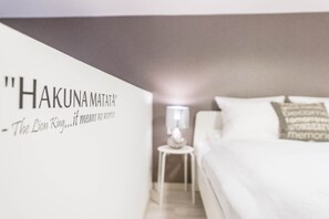 1 bedroom, iron/ironing board, free Internet