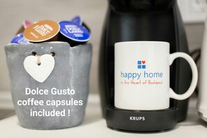 Kaffe og/eller kaffemaskin