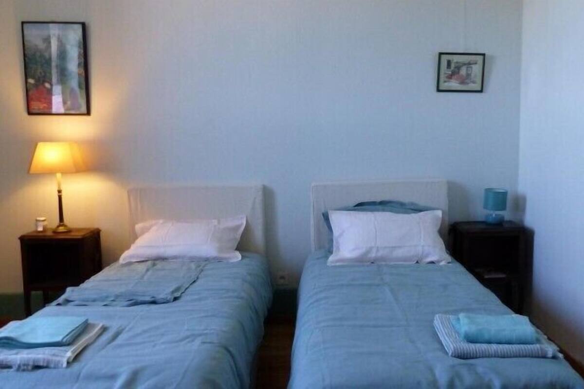Familie suite | 1 slaapkamer, luxe beddengoed, donzen dekbedden, Select Comfort-bedden