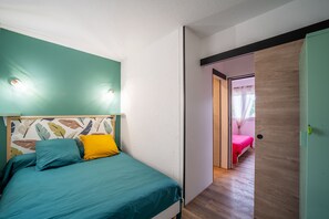 2 bedrooms, iron/ironing board, free WiFi, bed sheets - Perla - Climatisée et proche plage (Canet-en-Roussillon)