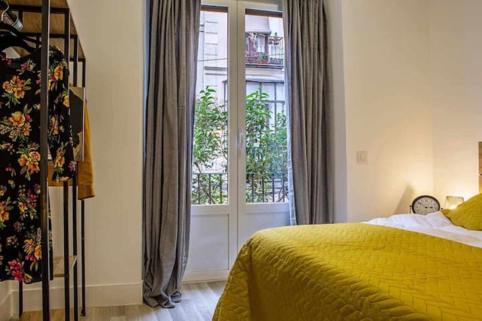 1 غرفة نوم وملاءات أسرّة