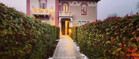 Façade de l’hébergement