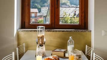 Gratis kontinental morgenmad hver dag