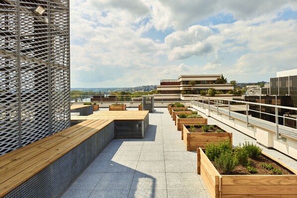 Terrasse sur le toit
