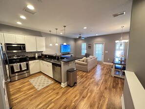 Fridge, microwave, oven, stovetop - Relax and Unwind at Beach Time! HEATED POOL! Blocks from beach & attractions! (Destin)