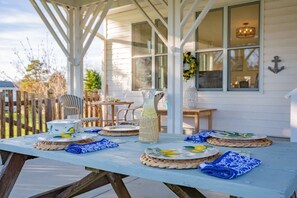 Opções para refeição ao ar livre