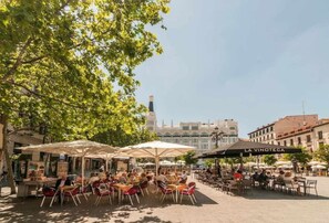Restauration en plein air