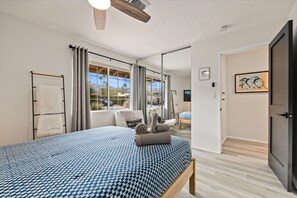 3 soverom, strykejern/-brett, reiseseng for barn og wi-fi (inkludert)