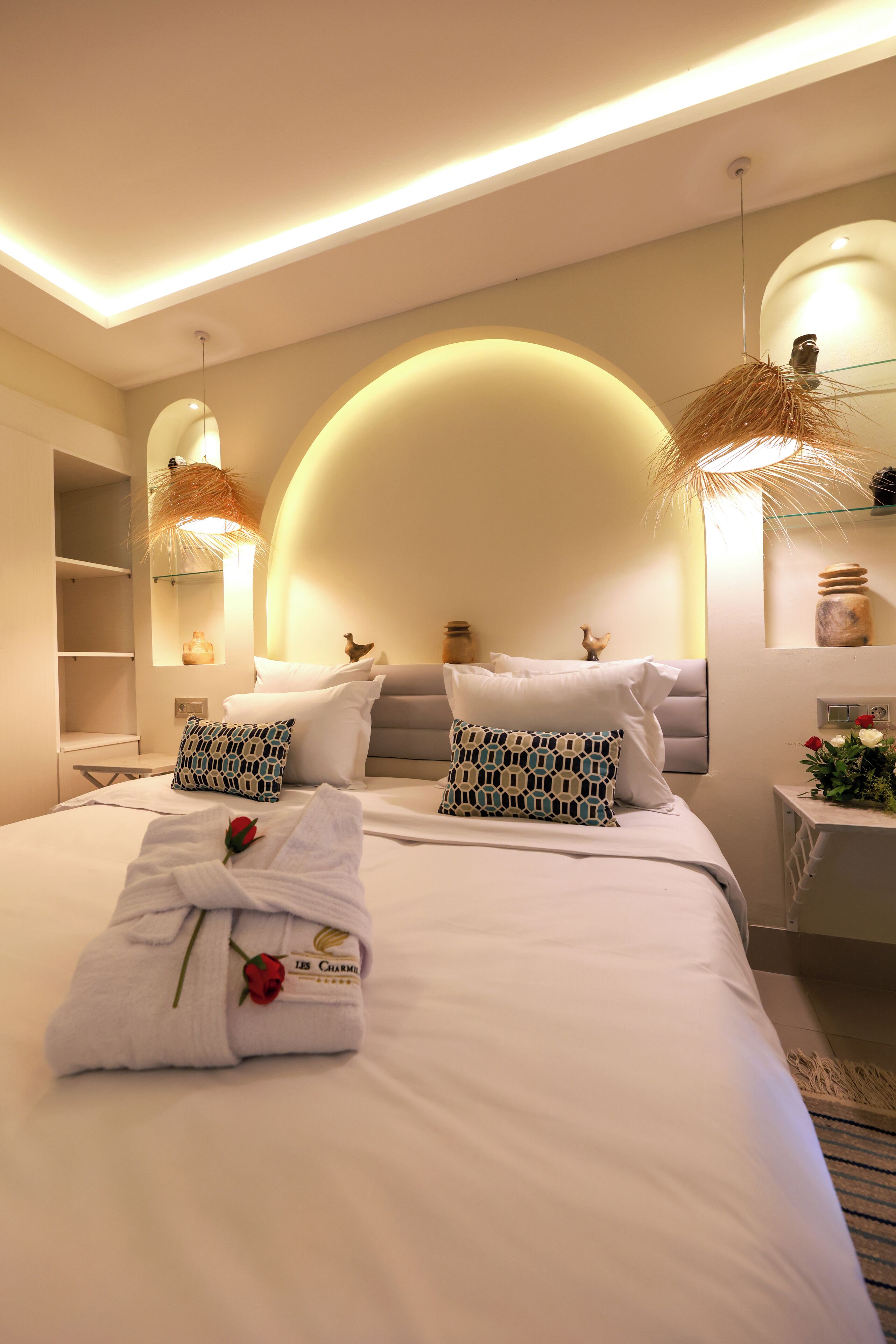 Apartamento luxo | Roupas de cama premium, camas Select Comfort, frigobar