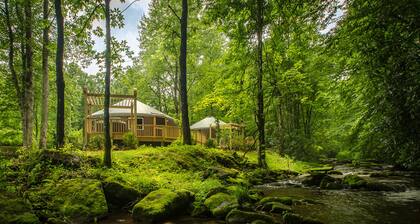 Otter Creek Yurt - Creekside Glamping w/ Private Hot Tub
