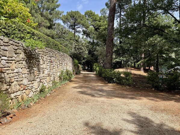 Property grounds - A quiet room between Ochre and Pines (Roussillon)
