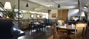 Atypical accommodation on a barge