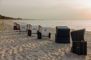 Tæt på stranden