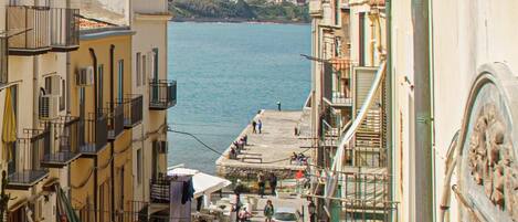 Uitzicht vanuit accommodatie