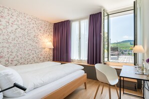 Double Room, Terrace | Hypo-allergenic bedding, free WiFi, bed sheets - Linde Heiden Swiss Quality Hotel (Heiden)