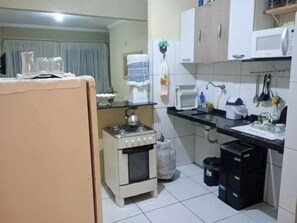 Private kitchen - Apartamento Encantador  (Paraipaba)