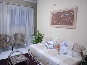 Living area - Apartamento Encantador  (Paraipaba)