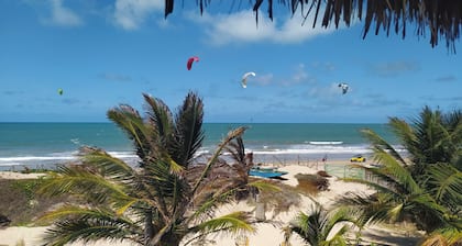 Charming house right on the sand in front of the sea. Air-conditioned rooms. Pet friendly.