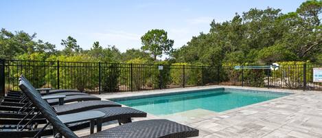 Piscine chauffée