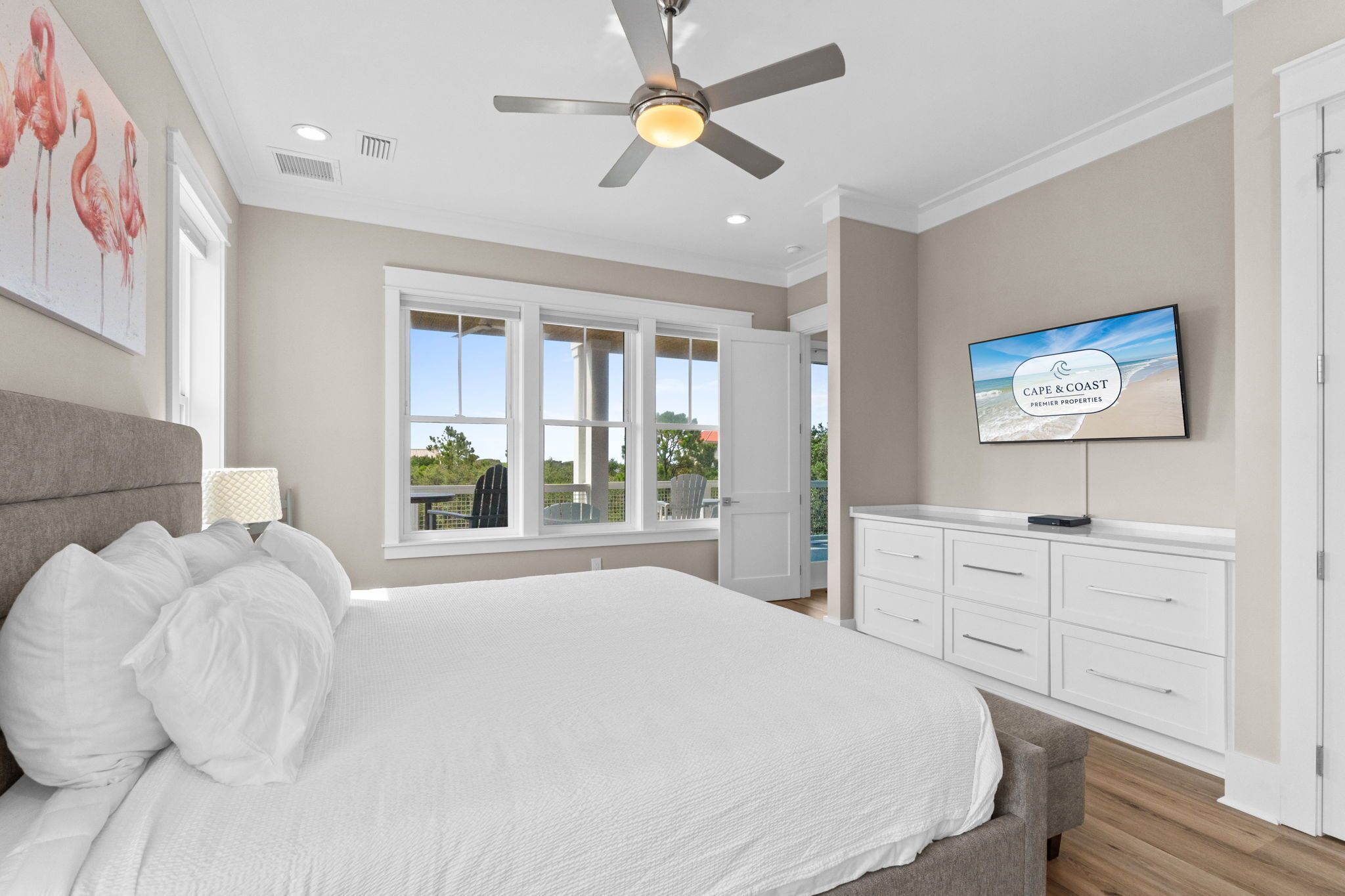 5 bedrooms, iron/ironing board, free WiFi, bed sheets