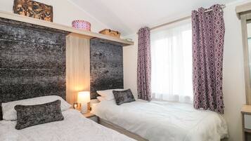 2 soveværelser, individuelt design, individuel indretning, gratis Wi-Fi