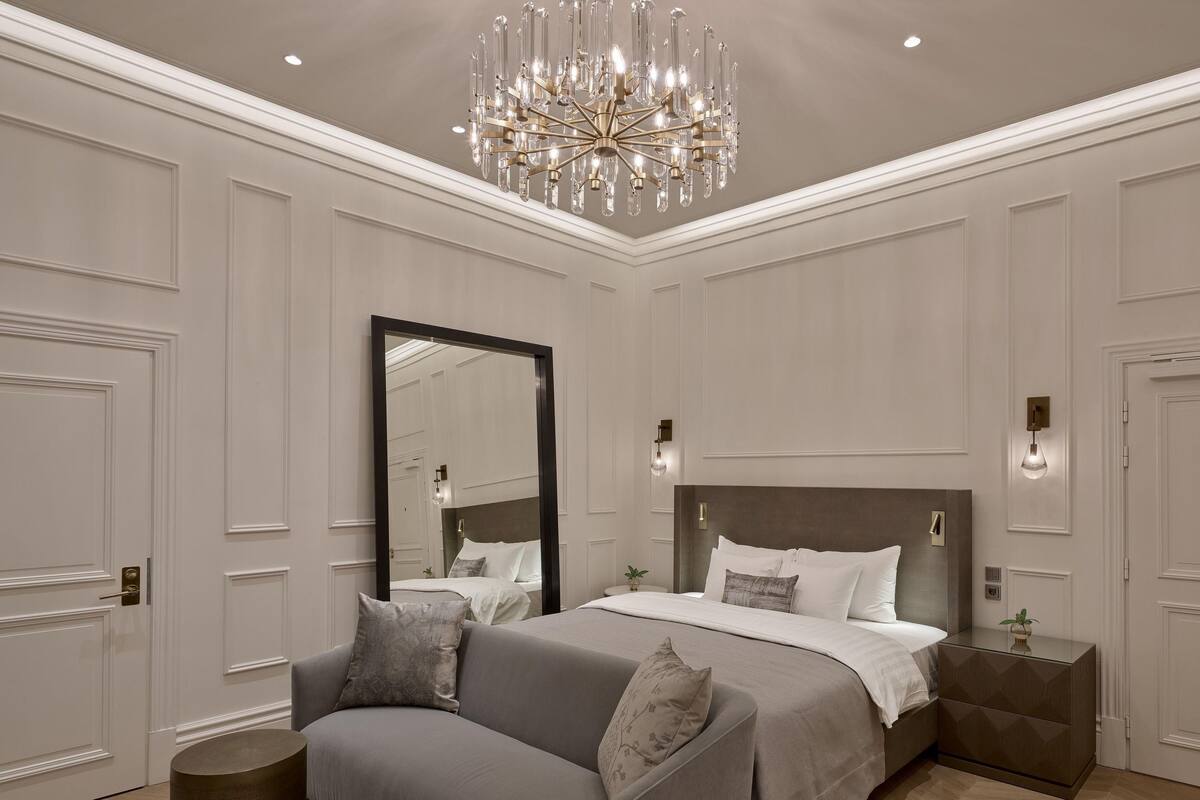 Deluxe Room, 1 Double Bed (Grand) | Premium bedding, down comforters, minibar, in-room safe