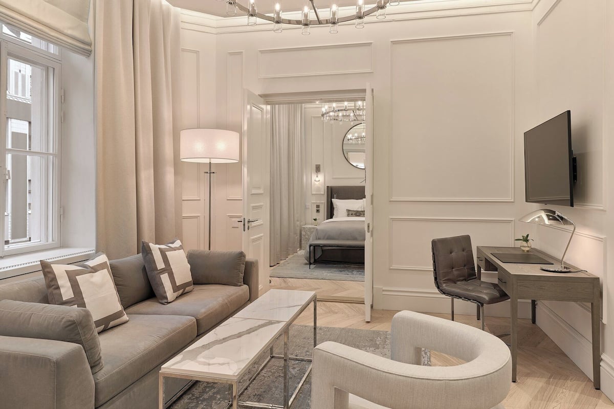 Suite, 1 habitación (Imperial) | 1 habitación, ropa de cama de alta calidad, edredón y minibar