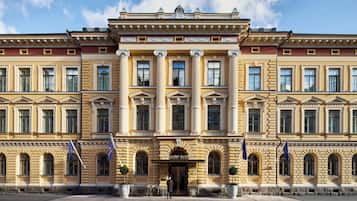 Voorkant van accommodatie