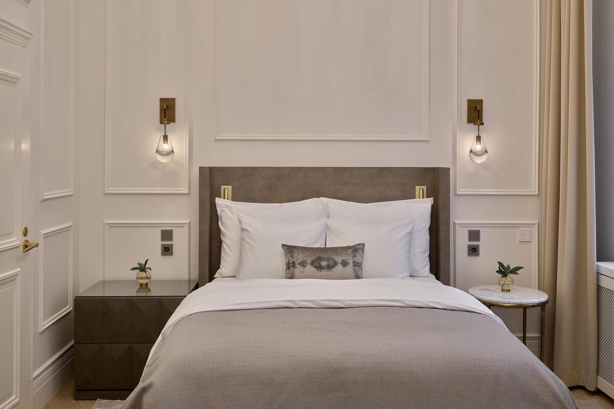 Suite, 1 Double Bed (Double Attic, Spa) | Premium bedding, down comforters, minibar, in-room safe