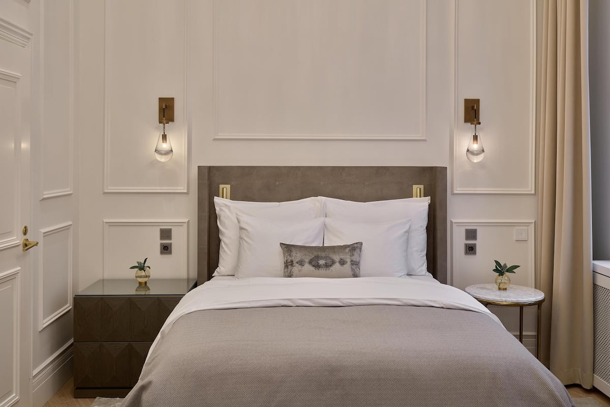 Suite, 1 Double Bed (Double Attic, Spa) | Premium bedding, down comforters, minibar, in-room safe