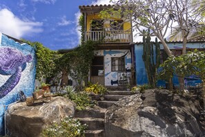 Façade de l’hébergement