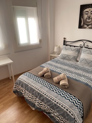 2 quartos, roupa de cama