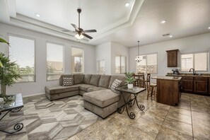 Área de sala de estar