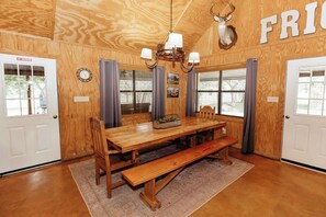 Dining - River Frontage in the Comanche Crossing Subdivision (Concan)