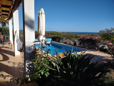 Vacation home "Ingrina sea view" in Ingrina Sol, (Cerro do Homem) near Raposeira