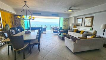 Departamento exclusivo | Área de sala de estar