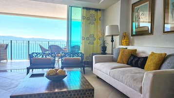 Departamento exclusivo | Área de sala de estar