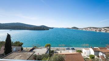 Blick von der Unterkunft