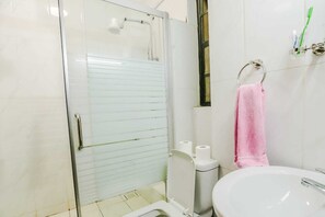 Shower, soap