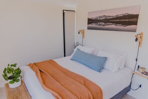 Design Apartment | 2 bedrooms, Egyptian cotton sheets, premium bedding, pillow-top beds - El Coirón Aparts (Esquel)